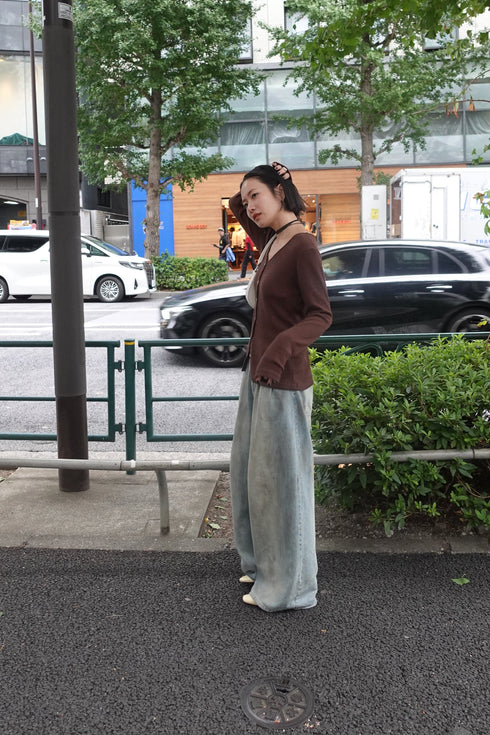 ニットフィットカーデ